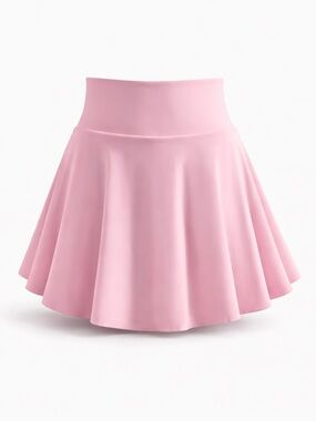 Blush Pink Skater Skirt 💕 SIZE SMALL | High Waist Flowy Fit | NEW